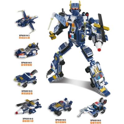 China 2021 Armor Hero Rotbot Play Set City Building Blocks Police Series Toys New Building Toy XIPOO For Kid Building Toys for sale