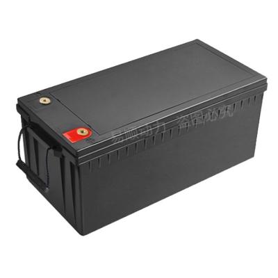 China Home Appliances 4000 Cycle 12.8V 12V 200AH Solar Battery Li-ion Lifepo4 Rechargeable Battery With 150A Hardware BMS Built-in for sale