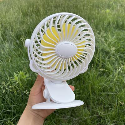 China You Can Clip It On Anywhere Portable Baby Stroller Desk Table Fan USB Cooling Fit Hand Swinging Mini Clip for sale