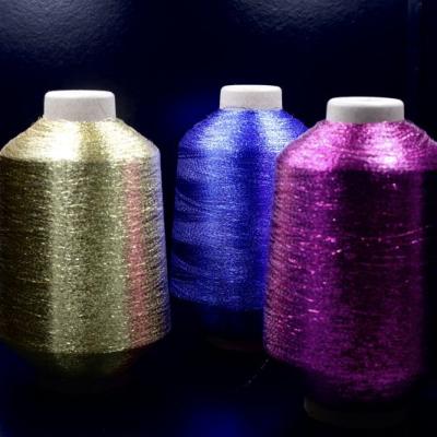 China Cheap Shrinkage TUTON M Etallic Yarn Low Polyester Rayon Embroidery Nylon Sewing Thread M-TYPE MX-TYPEMH-TYPE MS-TYPE for sale