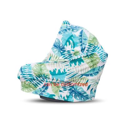 China New Comfort Anti-allergy Breastfeeding Baby Tropical Nursing Cover Custom Printing High Quality Blanket Wholesale for sale