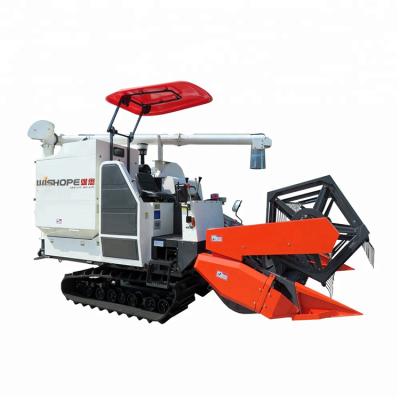 China Multifunctional Mini Rice Harvester For Paddy Rice Harvester Combine 7x24h Tech Support Flexibly Crossing Ridge Harvesters for sale