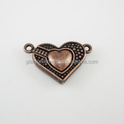 China Heart Shape Decorative Bra Clasp Magnetic Buckle MC1620 for sale