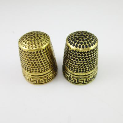 China High quality protect finger seam brass thimble CT81220 for sale