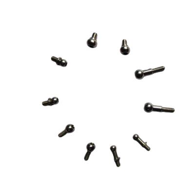 China Machinery China Best Price High Precision Mini Pivot Bolts Implant Titanium Ball Joint Bolt Screws for sale