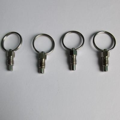 China Machine Manufacturer Supplier Pin De Ring Plunger Long Life Plunger Indexing Pins For Die Parts for sale