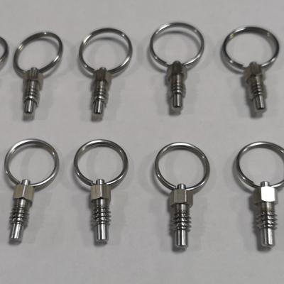 China Model M6 Retractable Index Plunger Pin Metal Knob Complete Cheap High Quality Wholesale Custom Machinery for sale