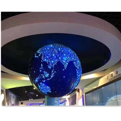 China Indoor Video Playing Nice Design Indoor Full Color BESD p4 Led Sphere Ball Screen for sale