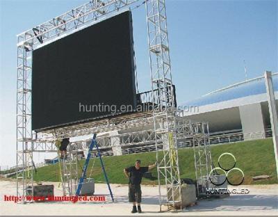 China Large outdoor outdoor led screen led screen 16mm outdoor waterproof smd outdoor led screen for sale