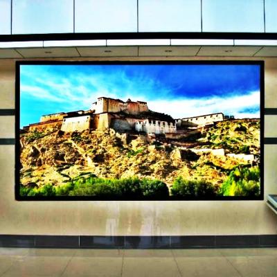 China Beautiful interior design indoor rental led screen, P6 smd led video wall, hd led tv for sale