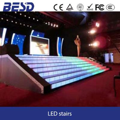 China Indoor And Outdoor Stairs LED Display For Concert / Exhibition for sale