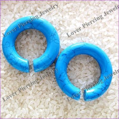 China Newcomer of CLASSIC [SE-CP020] on sale for natural circular turquoise ear stone plugs for sale