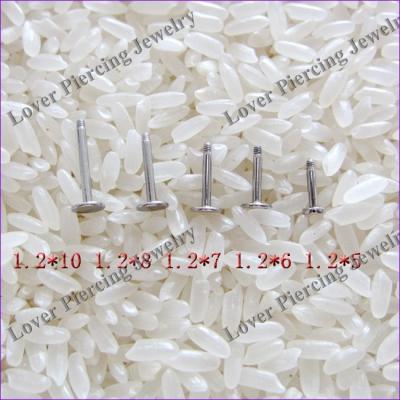 China [SS-LP35] 316L Stainless Steel Cute Surgical Threaded Threaded Piercing Loose Body Jewelry Parts Replacement for sale