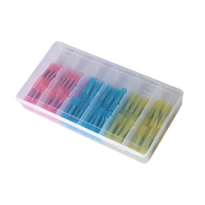 China Another 100 pcs insulated waterproof BHT series heat shrink butt connector kit with plastic box. for sale