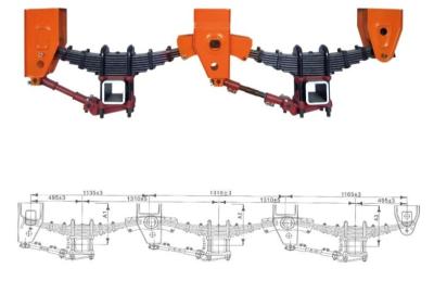 China American Type Mechanical Suspension for trailer for sale