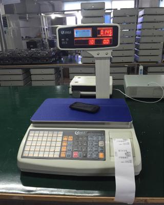 China Cashier scale/TP-7000D/LED/LCD/LED/double diaplay for sale