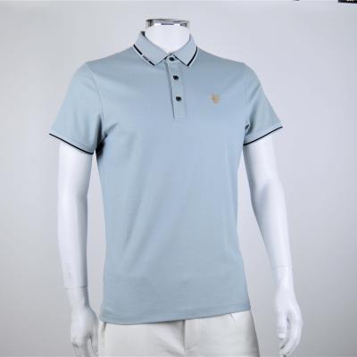 China Anti-Wrinkle Customized Embroidery Work Polo T-shirts Formal Office Polo Shirts for sale