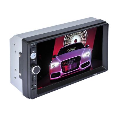 China Universal 7010B HANDS-FREE 2 DIN 7 INCHES Double DIN Dash Electronics Touch Screen Auto Car DVD Player for sale