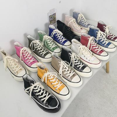 China Classic Fashion Trend Fashion Casual Shoes Custom Canvas High Top Low Top Sneakers for sale