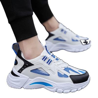 China 2022 new spring men's shoes dad sports men's sports shoes 2022 new spring men's shoes fashion trend stepping Korean thick bottom version breathable shoes for sale