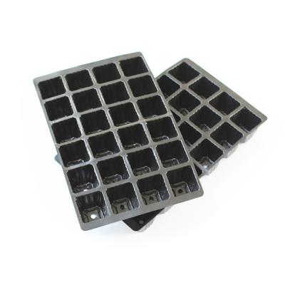 China Farm Seedling Trays 24 Cell Planter Garden Pot Seed Tray Plant Pot 24 Cell Seed Starter Tray (4x6) with Drain Holes for sale