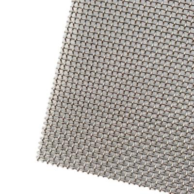 China Low Price 304 316 Anti Acid Stainless Steel Woven Wire Mesh Filter Custom for sale