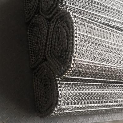 China Heat Resistant 304 Stainless Steel Balanced Armor Belt Conveyor Belt for sale