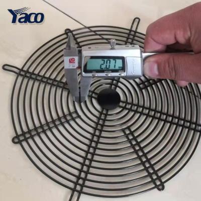 China Round Shape Firm Custom Low Carbon Wire Dots Steel Welded Fan Guard Fan For Heater for sale