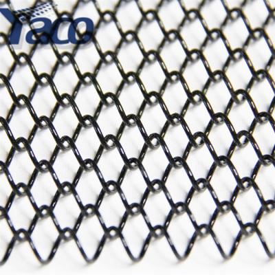 China corrosion resistance gold color stainless steel decorative wire mesh for furniture fence ceiling almg alloy for sale