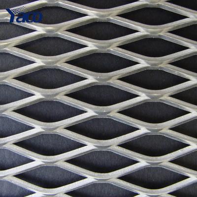 China Anti-Corrosion Heavy Duty Flattened Carbon Steel Expanded Metal Mesh For Trailer Flooring for sale