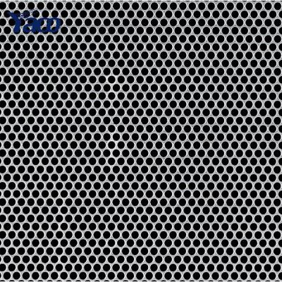 China Mild Steel Aluminum Round Hole Perforated Screens Stainless Steel Metal Sheet for sale