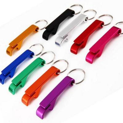 China Viable Promotional Custom Color Logo Bottle Opener Key Chain for sale