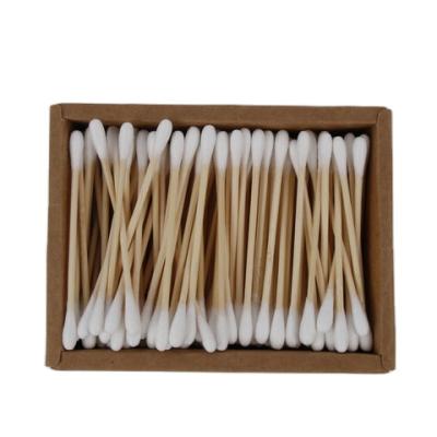 China Cleaning Products Eco Friendly High Quality Cotton Buds Swab 200pcs Set Ear Swab Makeup Buds for sale