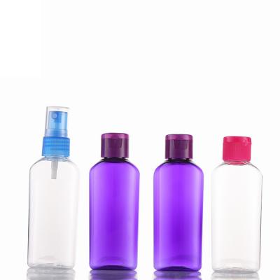 China Personal Care Customized Plastic 60Ml Pet Pump / Cosmetic Empty Cap / Sprayer Bottle for sale