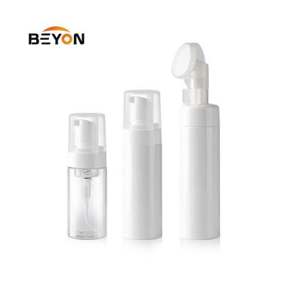 China Cosmetic Cylinder 120ml Pet Custom Optional Pouch Spray Cosmetic Plastic Spray Bottles for sale