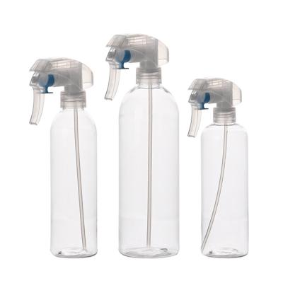 China Household Products Wholesale 250ml PET Cosmetic Plastic Pump Sprayer Spray Bottle for sale