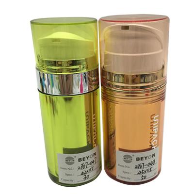 China Low Price Type New 50ml Cosmetic Pump Personal Care Airless Luxury Cosmetic Bottle Eco - Friendly for sale