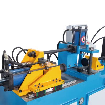 China Building Material Shops Choose Automatic Hydraulic Double Station Taper Pipe Tube Steel-Copper Aluminum End Reducing Shrinking Forming Machine for sale