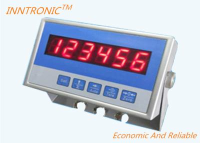 China IN-420 SS304 IP66 Stainless Steel 24bits blue Weight Controller Load Cell sensor Display RS485/RS232 For Silo Scale for sale