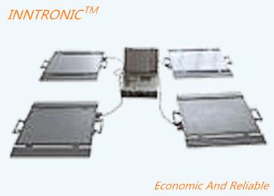 China IN-ST01Aluminiumgraue tragbare Lastwagenwaage 40t Für Fahrzeuge mit IP66 7,5 V/3A oder 12 V/3A zu verkaufen