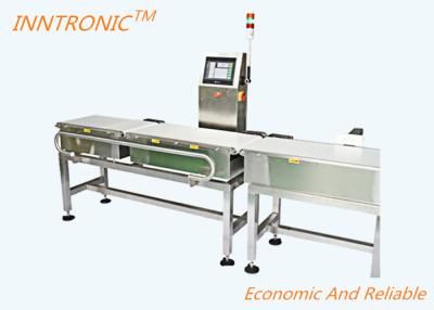 China Checkweigher Maschinenlinie INCW-550 5g-50kg 1g Automatische Kontrolle Gewicht 25p/Min 220V für Lebensmittelwerkzeug zu verkaufen