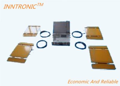 China IN-100-1 Tragbare Fahrzeugwaagen 500kg,1t,2t mit Indikator Für Lkw Vier Kanäle Präzision 0,1-0,3%FS zu verkaufen