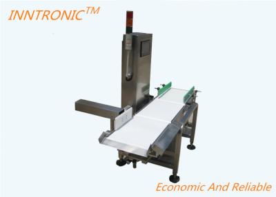 China Prüfgewichtmaschine INCW-FS20 20kg 10g Hochpräzisions-Liniengewichtmaschine mit Alarm 10-40M/Min für eiförmige Gegenstände zu verkaufen