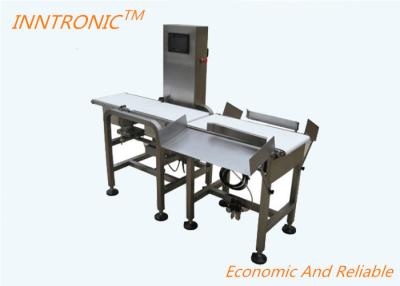 China Checkweigher Maschinenlinie NCW-YH05 60m/min AC220/50HZ 25kg IP65 wasserdicht 0,3kg Level + 0,5%F.S zu verkaufen