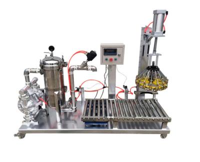 China LAGZ-GT Weighing And Packing Filling Machine 50KG 1G Roller 500ml  IP66 for automatic liquid filling 0.05(%) for sale