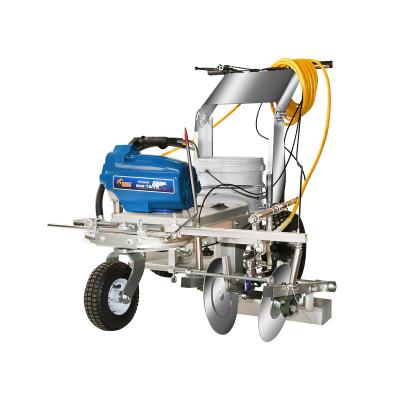 China TUBAO X5 Burrless Power Line Striper Burrless Paint Road Marking Machine Cold X5 for sale