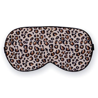 China Adult Sides Mulberry 100% Silk Eye Mask Travel Blindfold For Night Sleep Custom Label for sale