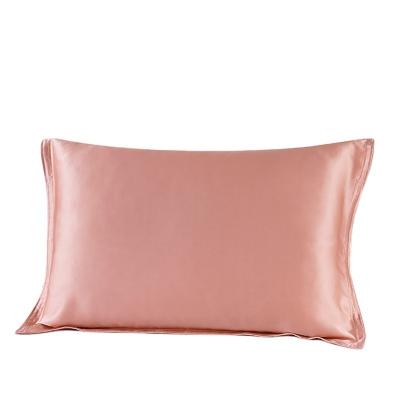 China Anti Dust Mite 19MM Oxford Pillow Case 100% Silk Pillowcase Solid Colors Many Sizes Wrap Style for sale