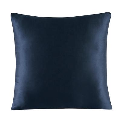 China Anti Dust Mite 19MM 100% Silk Cushion Cover With Hidden Zipper Home Cojin For Living Room for sale