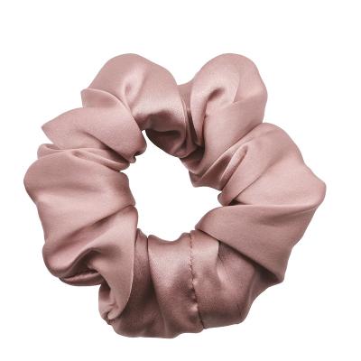 China Silk Elastic Band Women Ponytail Holder Hair Scrunchies Width 3.5cm Directly 100% Fashion From Factory for sale